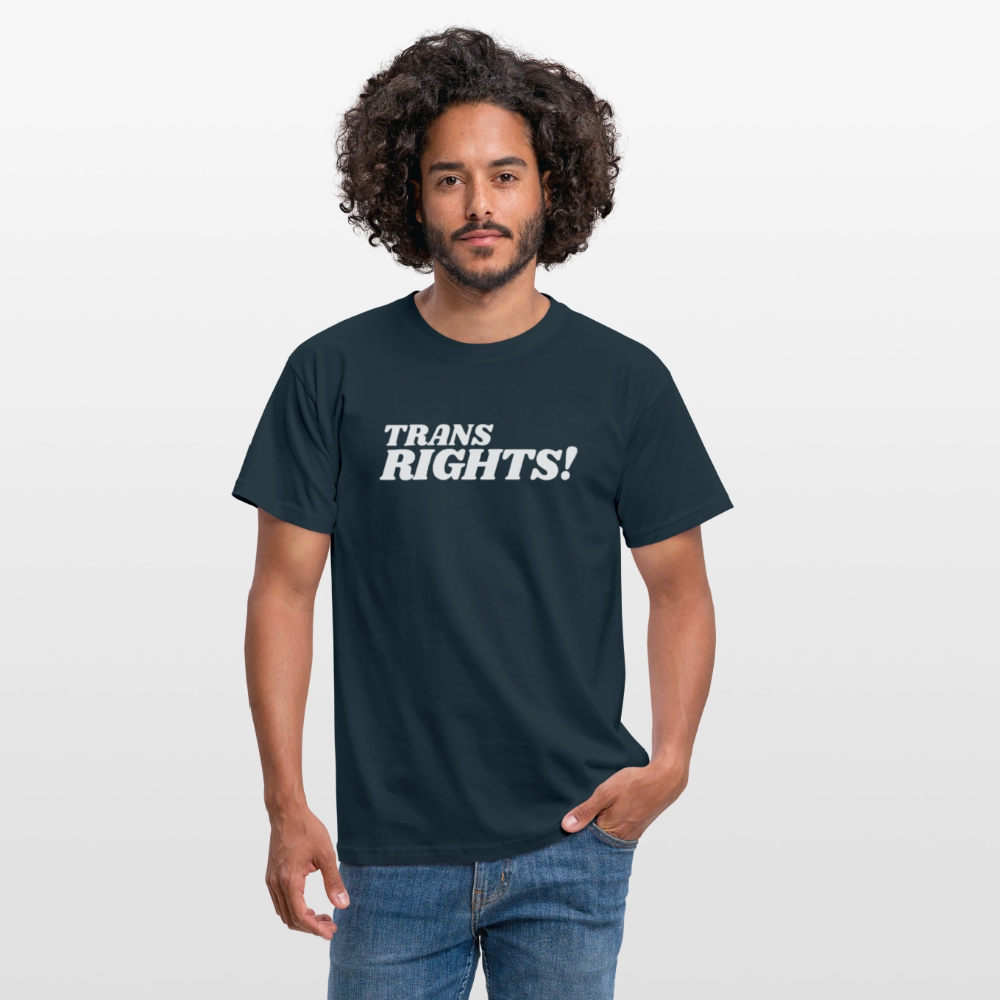 Trans Right! | Pride T-Shirt - Navy