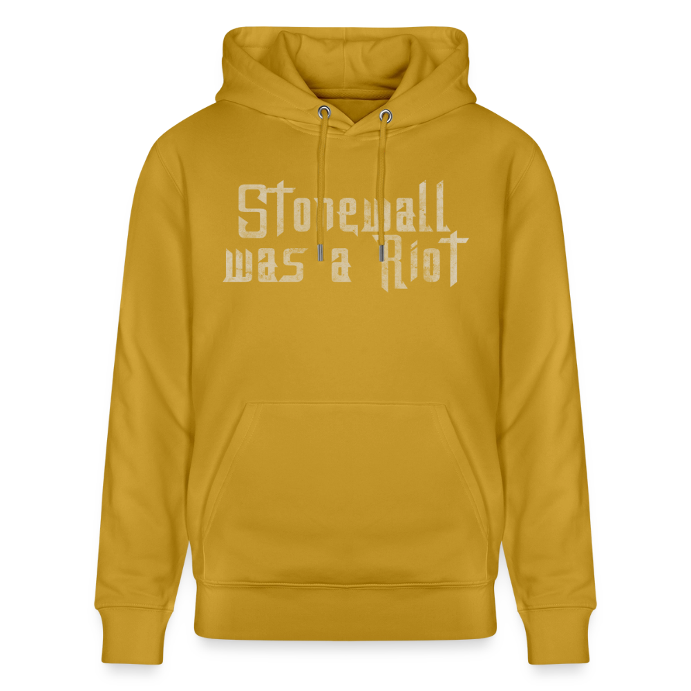 Stonewall was a Riot | Pride Bio-Hoodie Unisex - Ocker