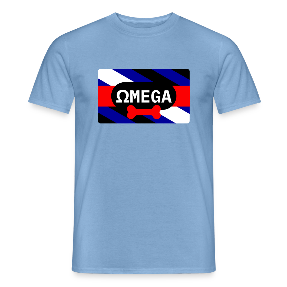OMEGA Puppy Flag | Puppy Kink Pride T-Shirt - Carolina Blue