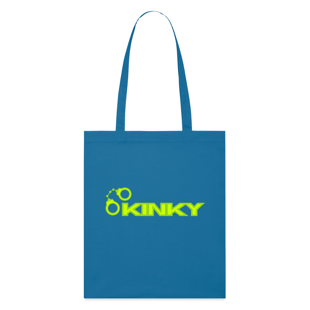 KINKY | Kink Fetish Pride Bio-Stoffbeutel - Königsblau