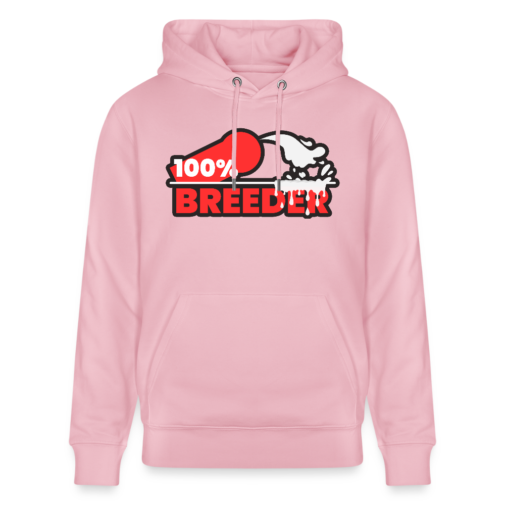 100% BREEDER | Kink Fetish Pride Bio-Hoodie Unisex - Hellrosa