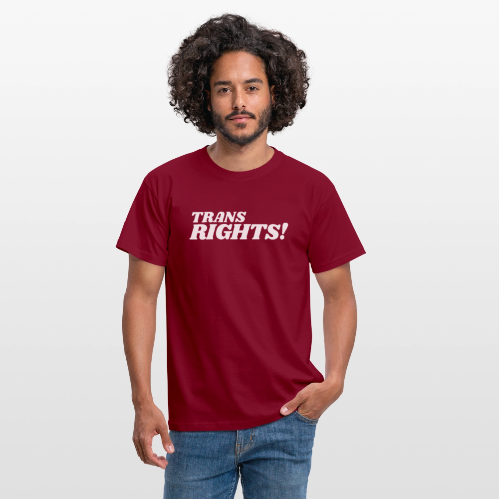 Trans Right! | Pride T-Shirt - Ziegelrot