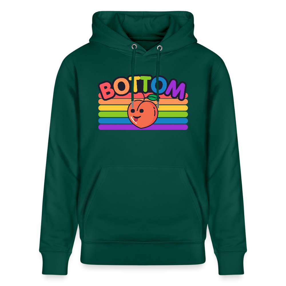 Bottom Gay | Pride Bio-Hoodie Unisex - Forest
