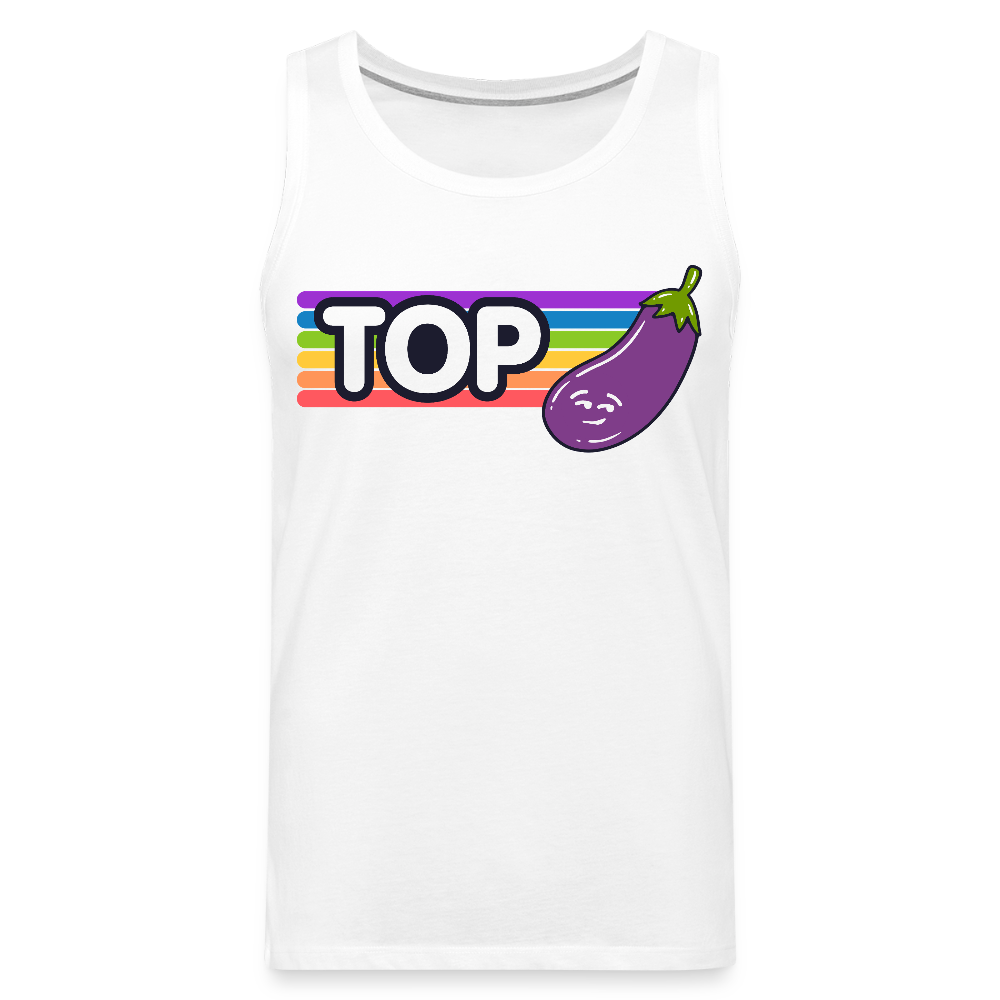 Top Gay | Pride Premium Tank Top - Weiß