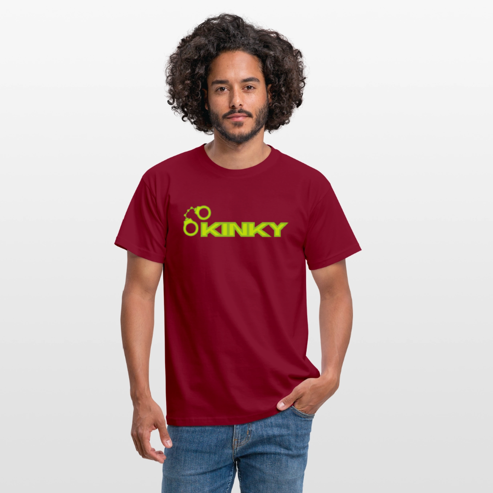 KINKY | Kink Fetish Pride T-Shirt - Ziegelrot