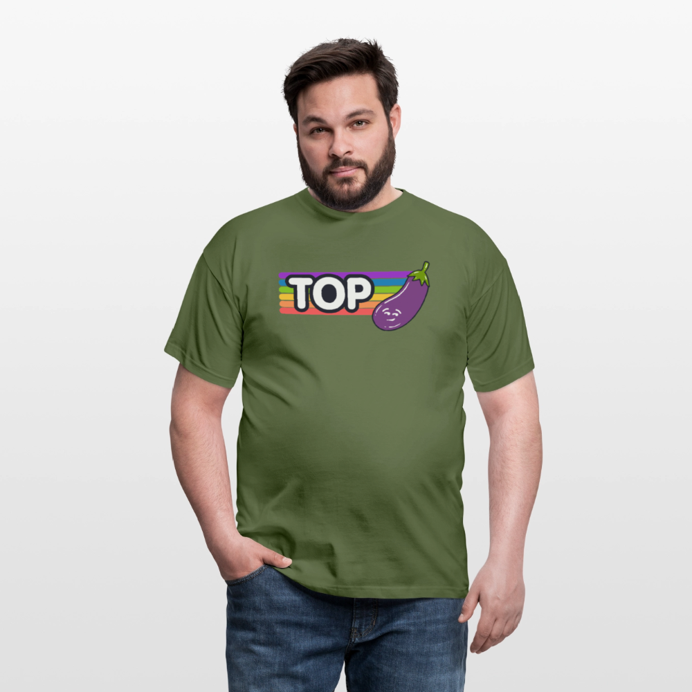 Top Gay | Pride T-Shirt - Militärgrün