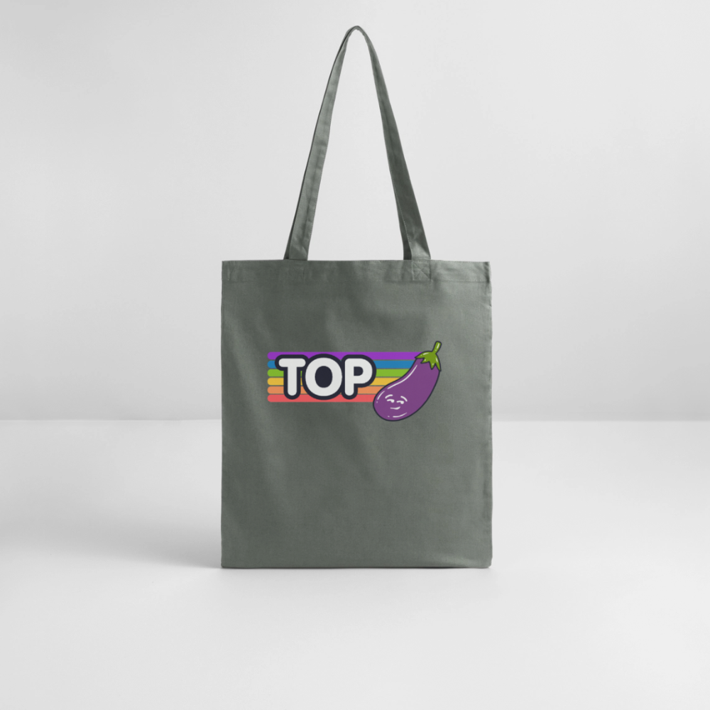 Top Gay | Pride Bio-Stoffbeutel - Anthrazit