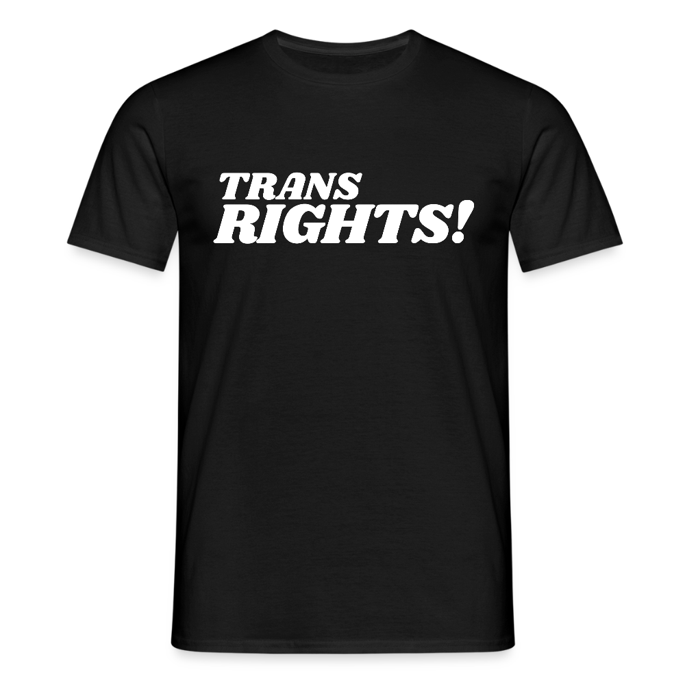 Trans Right! | Pride T-Shirt - Schwarz