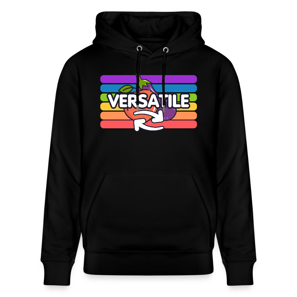 Versatile Gay | Pride Bio-Hoodie Unisex - Schwarz