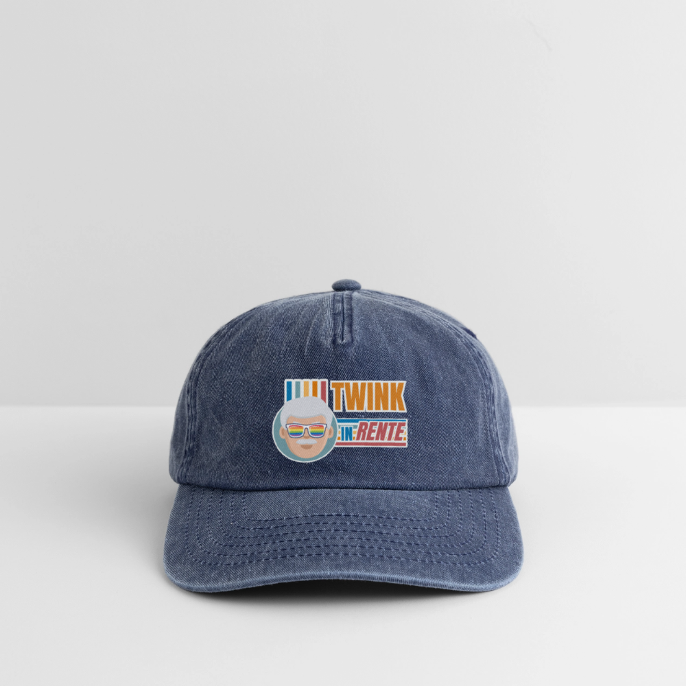 Twink in Rente! | Pride Vintage Cap - Vintage Denim