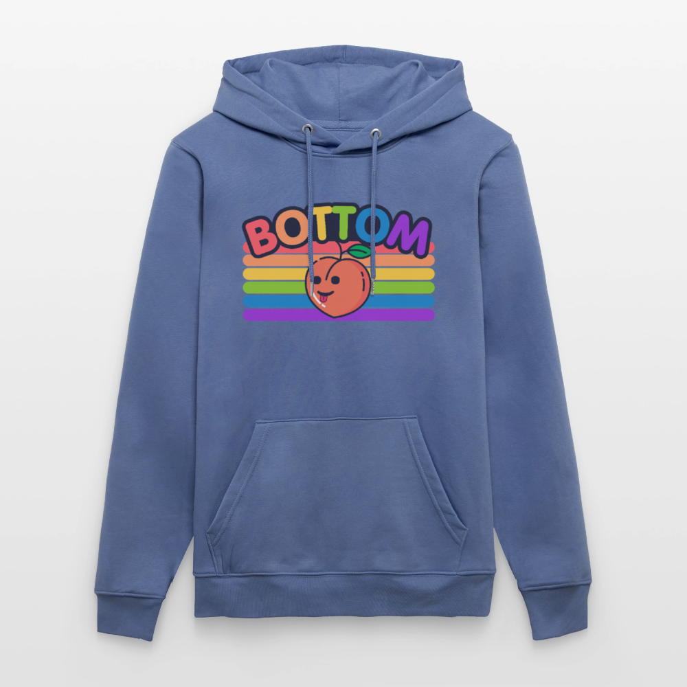 Bottom Gay | Pride Bio-Hoodie Unisex - Blau