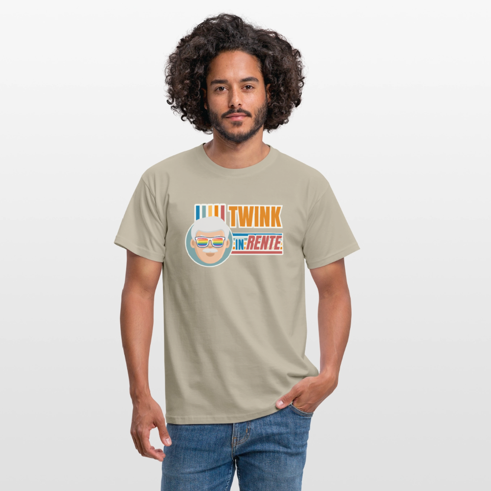 Twink in Rente! | Pride T-Shirt - Sandbeige