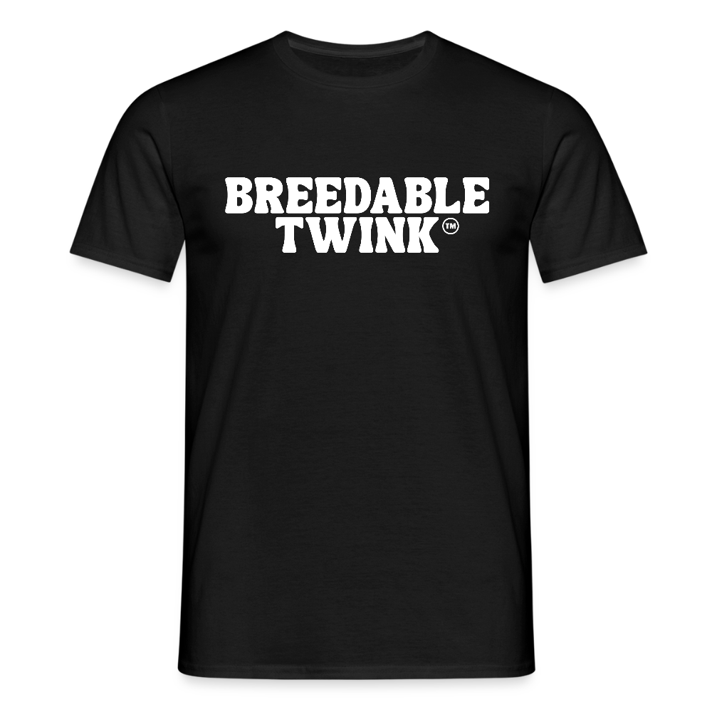 Breedable Twink™ | Kink Fetish Pride T-Shirt - Schwarz