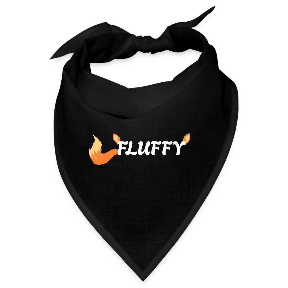 FLUFFY | Furry Pride Bandana - Schwarz