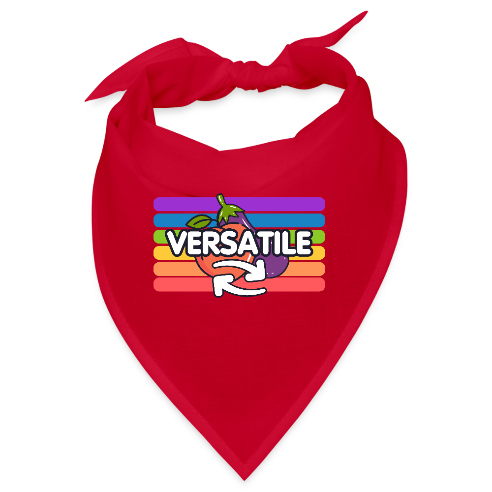 Versatile Gay | Pride Bandana - Rot