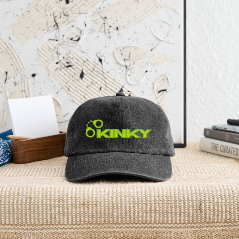 KINKY | Kink Fetish Pride Vintage Cap - Vintage Schwarz
