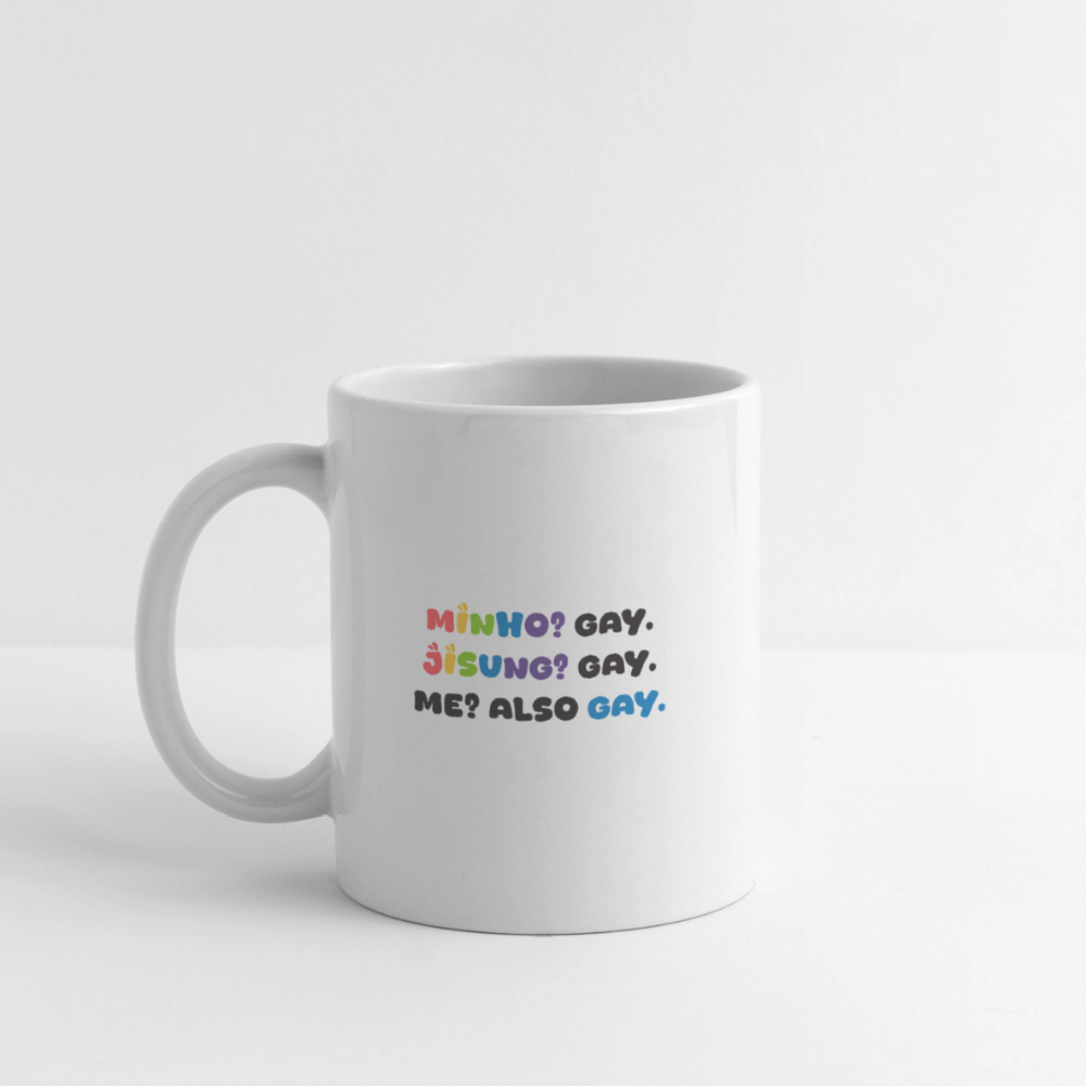Minsung - Minho & Jisung Pride Tasse - Weiß