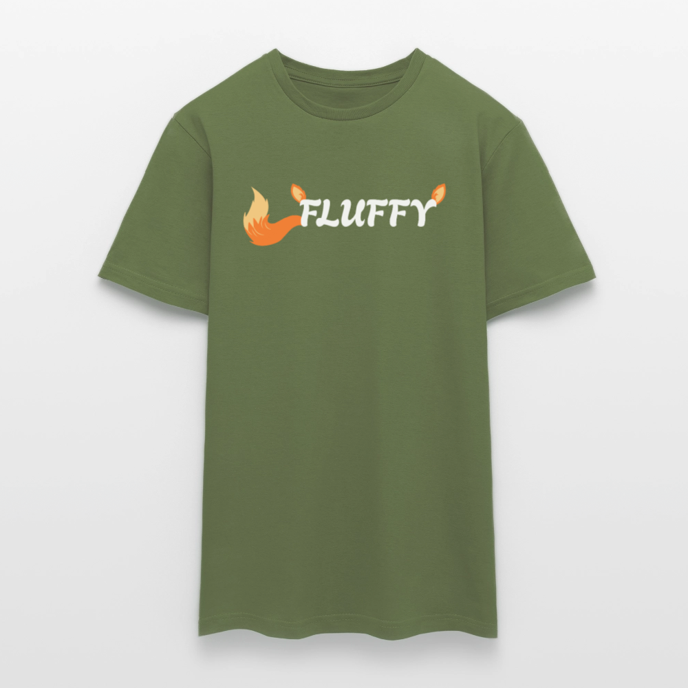 FLUFFY | Furry Pride T-Shirt - Militärgrün