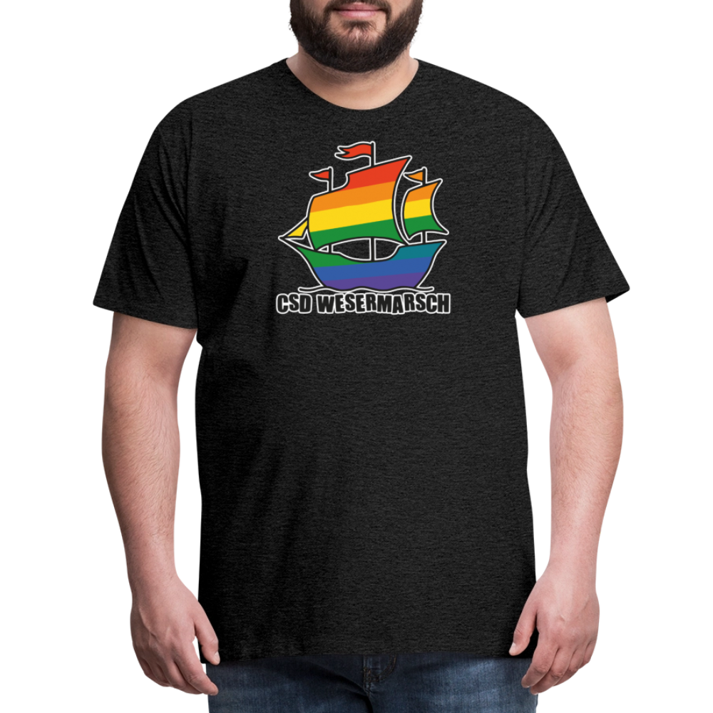 CSD Wesermarsch Premium T-Shirt - Anthrazit