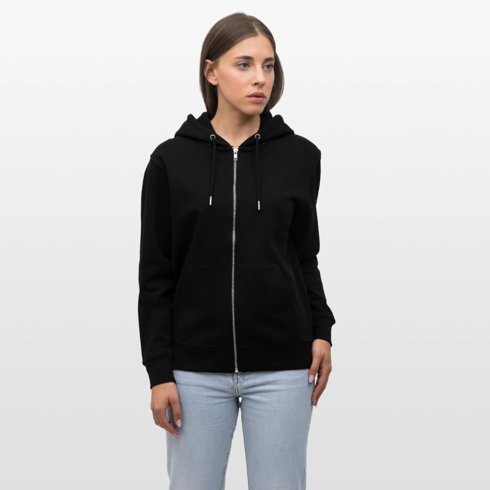 Queer & Proud | Pride Bio-Kapuzenjacke Unisex - Schwarz