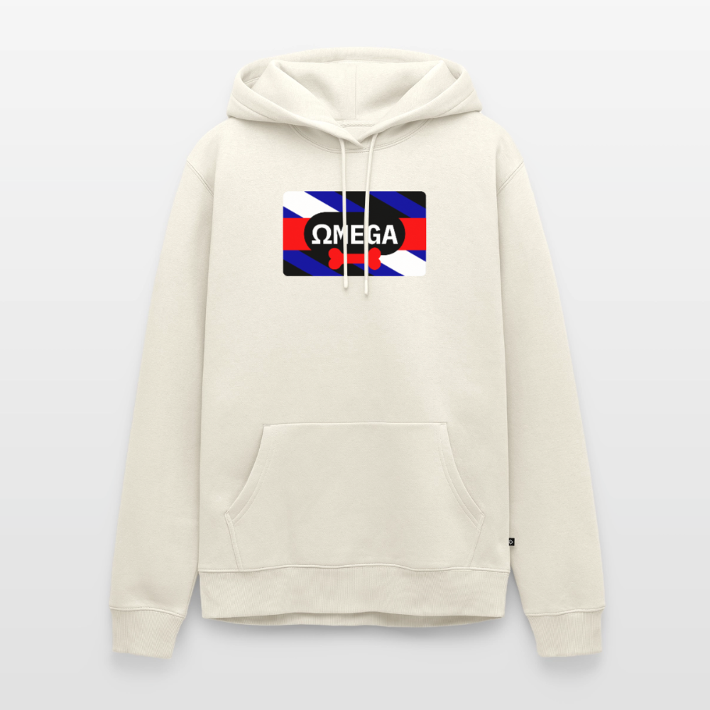 OMEGA Puppy Flag | Puppy Kink Pride Bio-Hoodie Unisex - Naturweiß