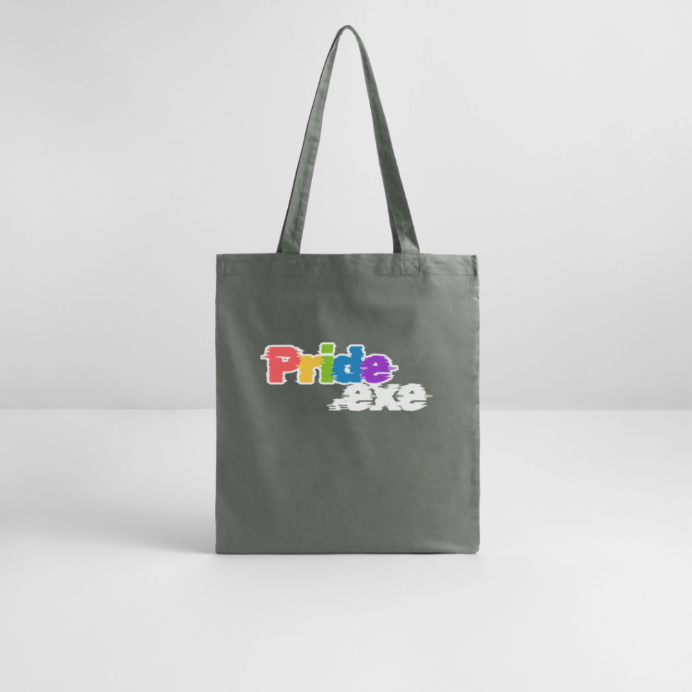 Pride.exe | Pride Bio-Stoffbeutel - Anthrazit