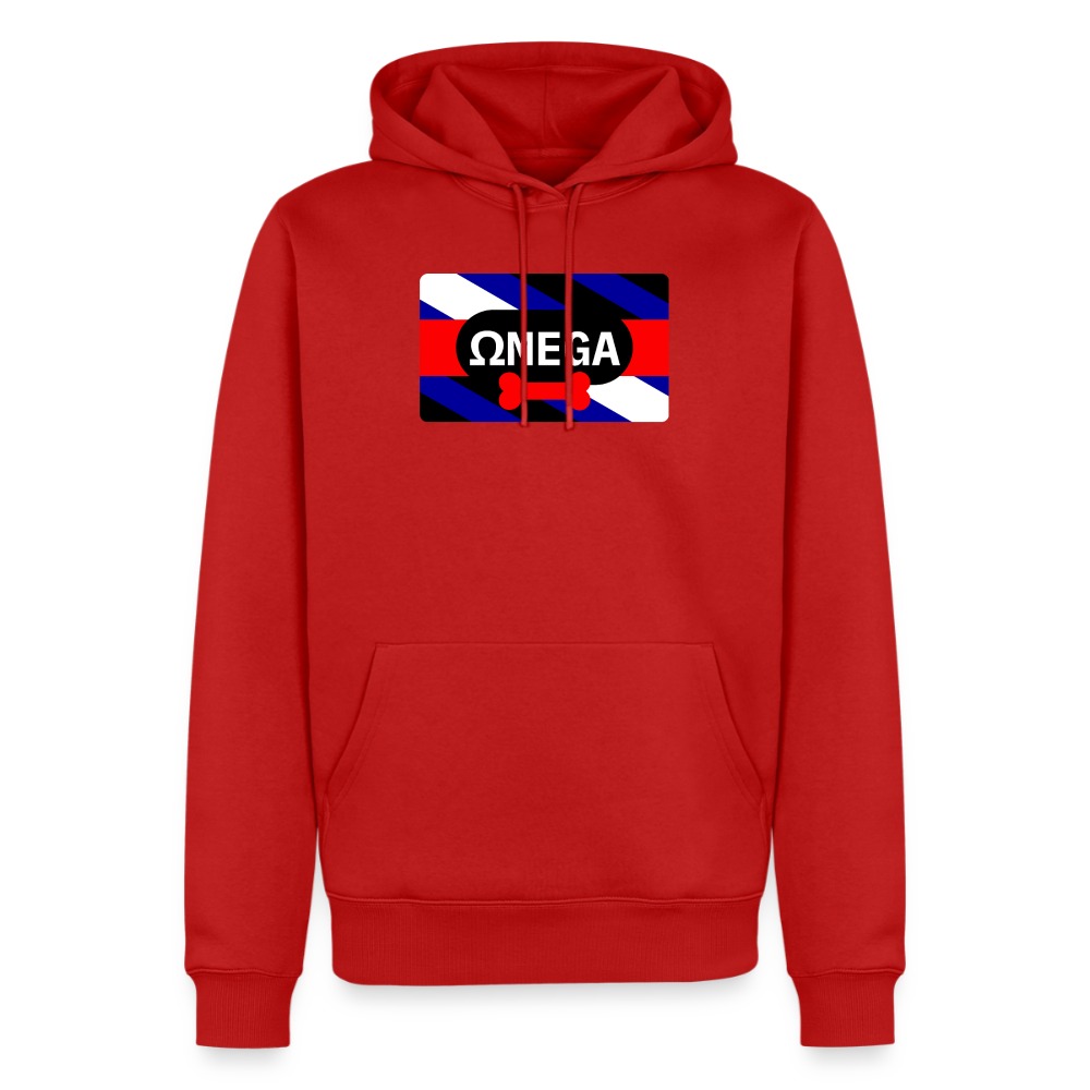 OMEGA Puppy Flag | Puppy Kink Pride Bio-Hoodie Unisex - Rot