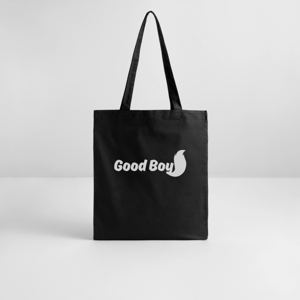Good Boy | Furry / Puppy Pride Bio-Stoffbeutel - Schwarz