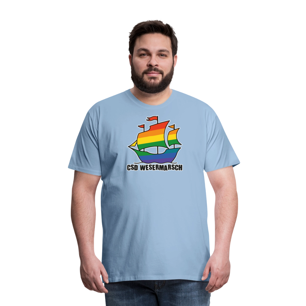 CSD Wesermarsch Premium T-Shirt - Sky