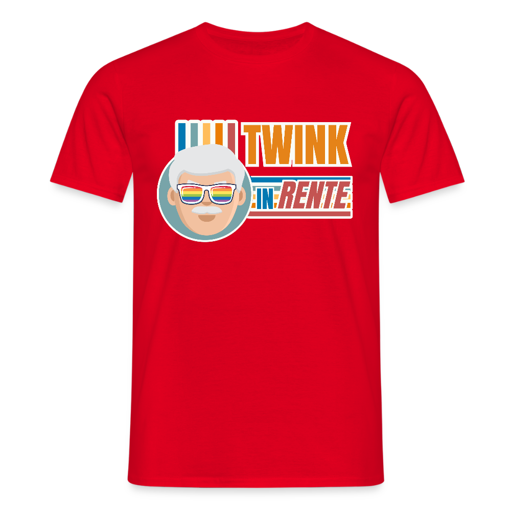 Twink in Rente! | Pride T-Shirt - Rot