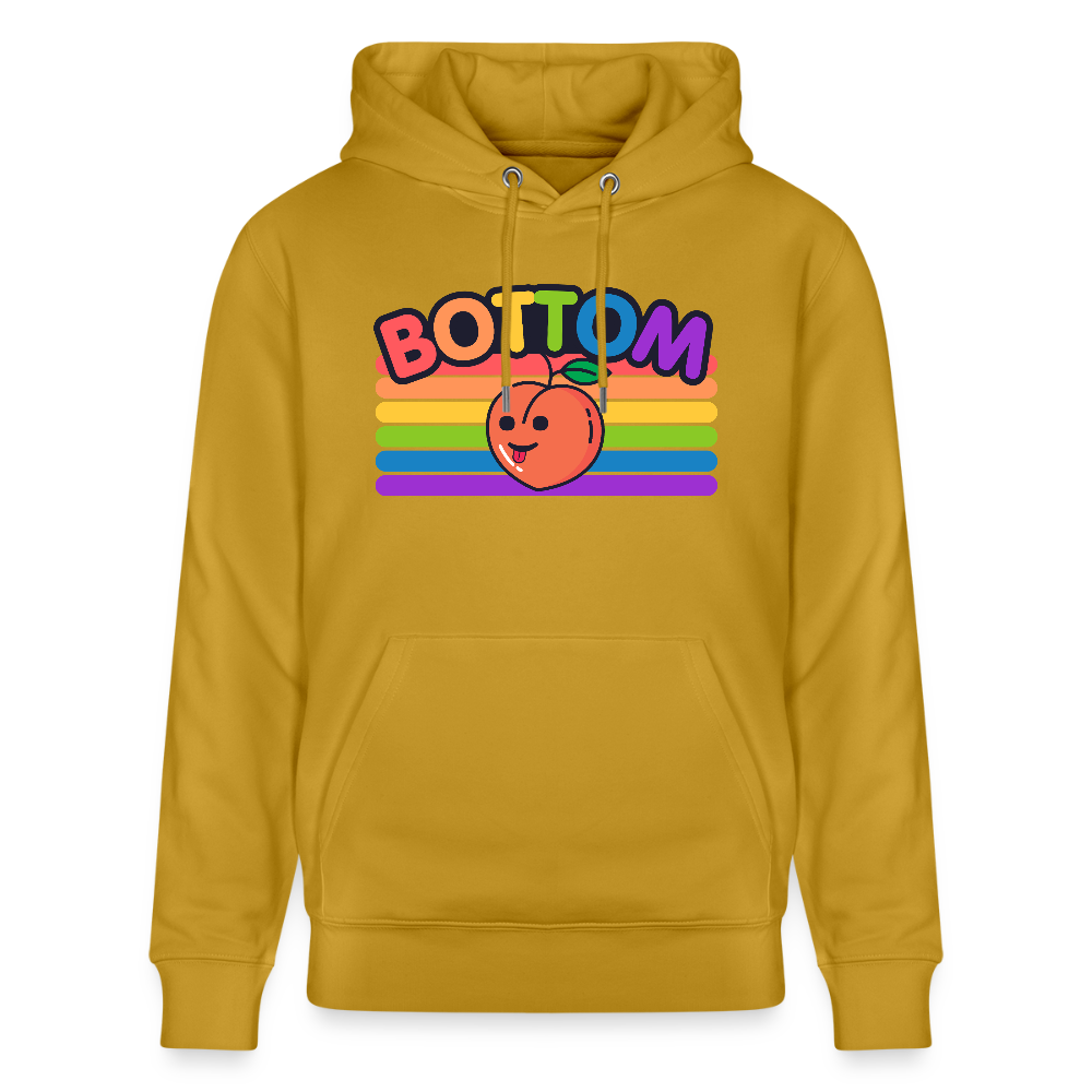 Bottom Gay | Pride Bio-Hoodie Unisex - Ocker