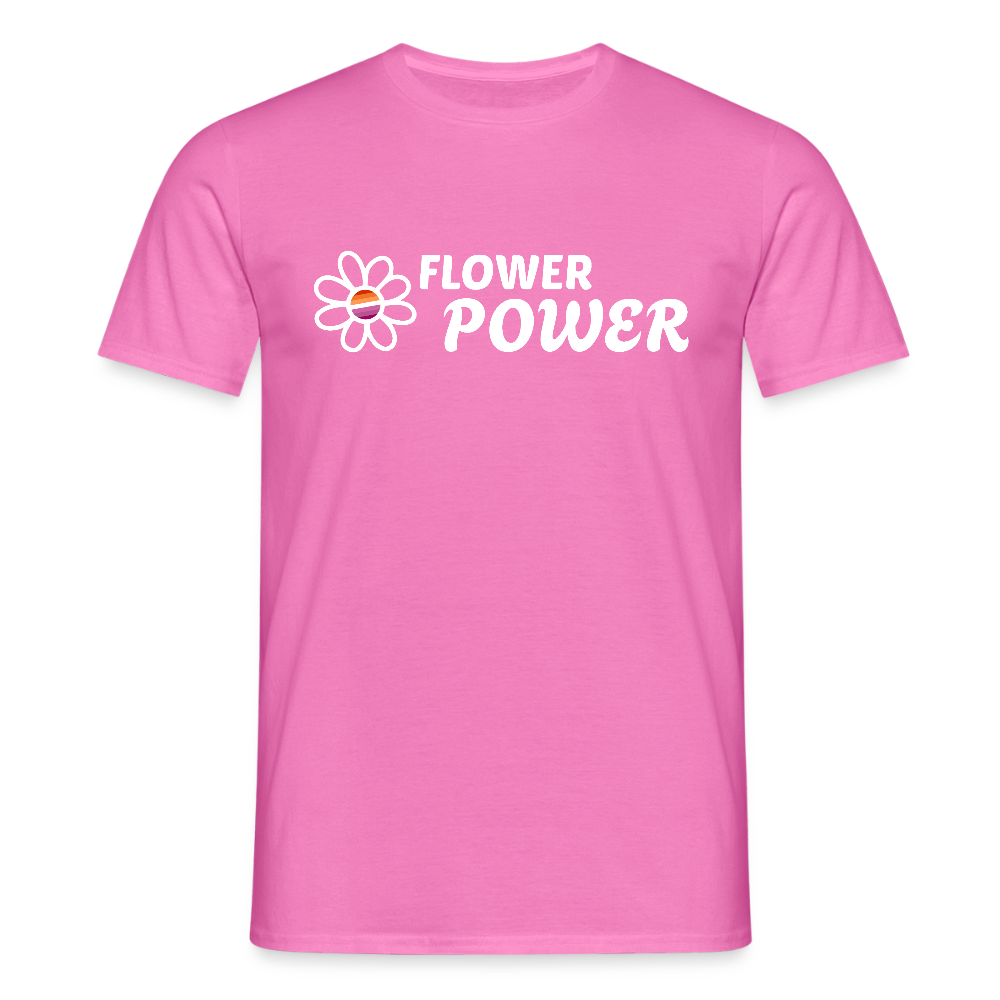 Flower Power! | Lesbian Pride T-Shirt - Pink