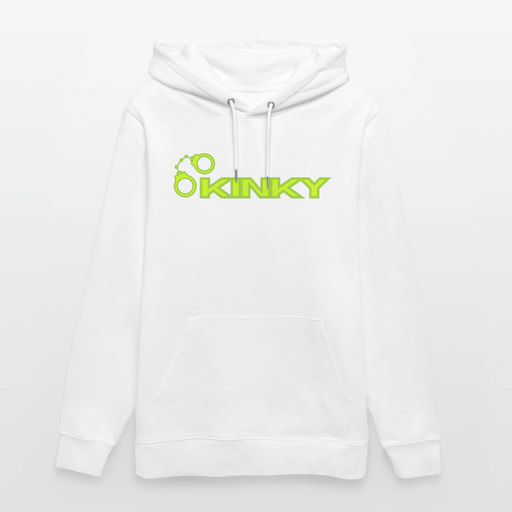 KINKY | Kink Fetish Pride Bio-Hoodie Unisex - Weiß