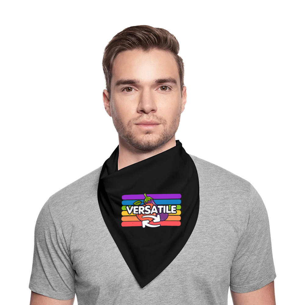 Versatile Gay | Pride Bandana - Schwarz