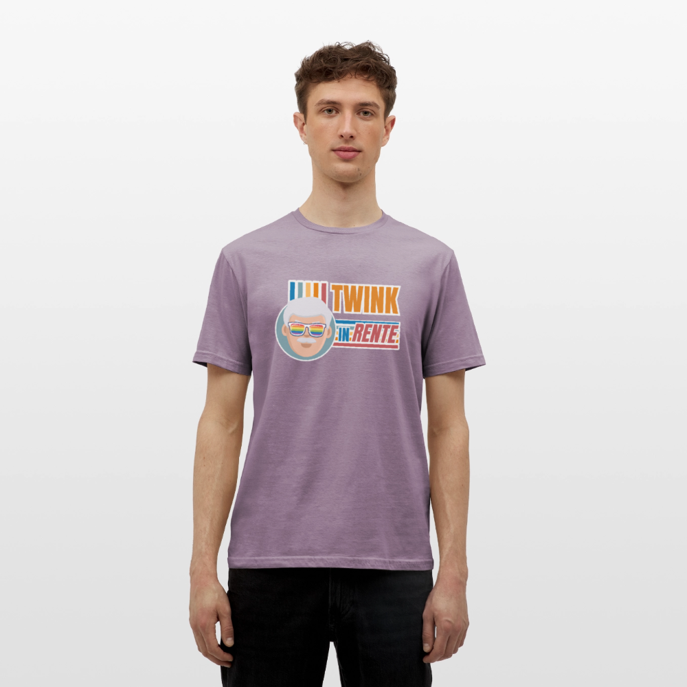 Twink in Rente! | Pride T-Shirt - Lilagrau