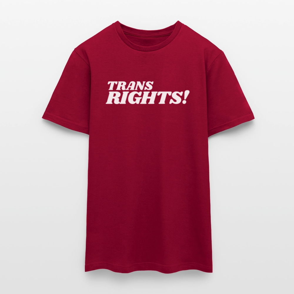 Trans Right! | Pride T-Shirt - Ziegelrot