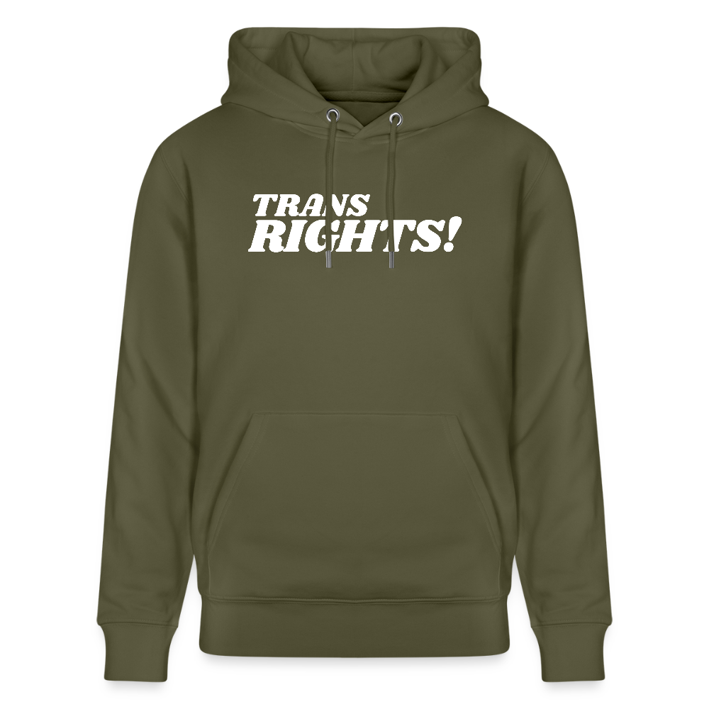 Trans Rights! | Pride Bio-Hoodie Unisex - Khaki Grün