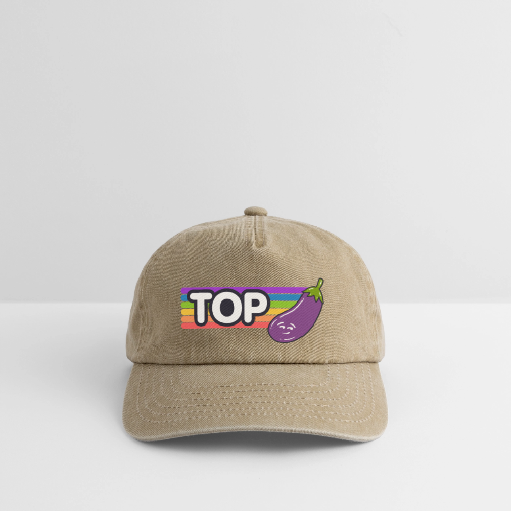 Top Gay | Pride Vintage Cap - Vintage Beige