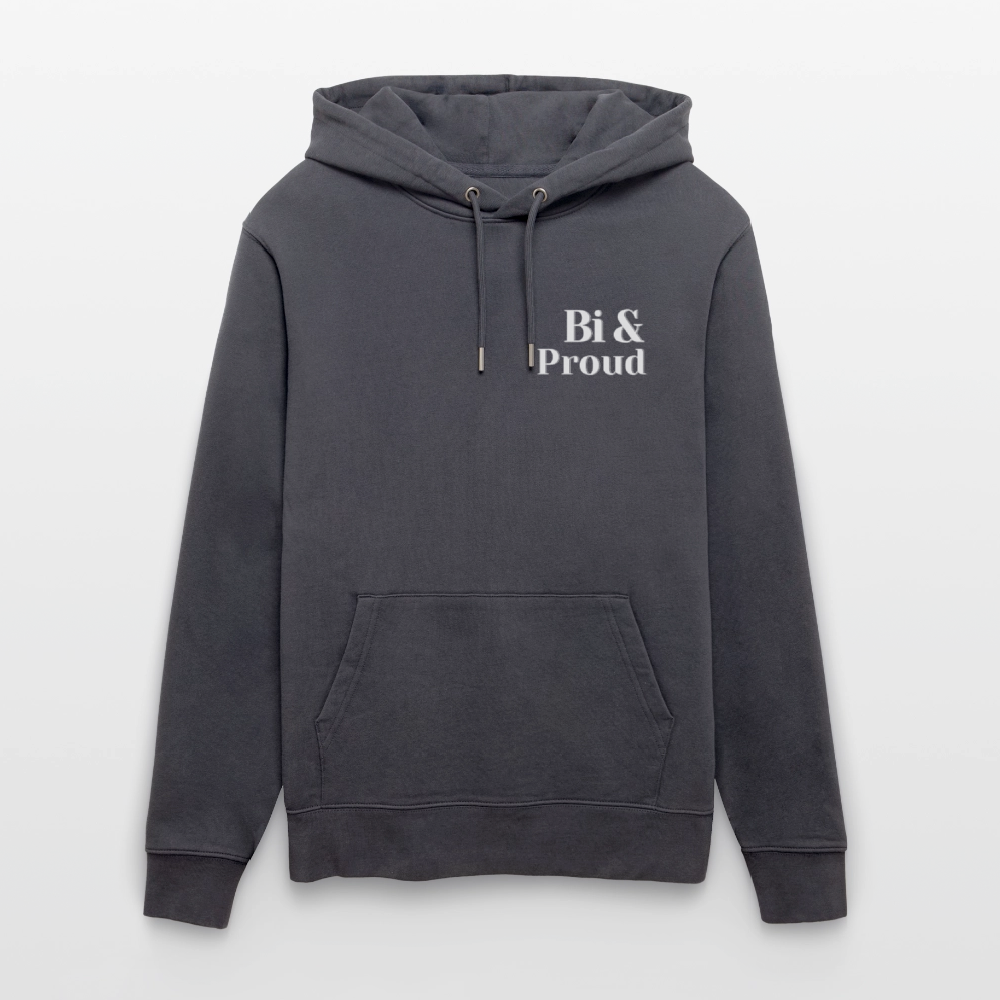 Bi & Proud | Pride Bio-Hoodie Unisex - Indigoblau