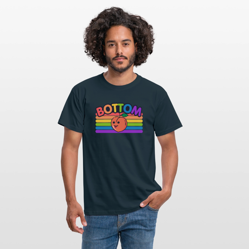 Gay Bottom | Pride T-Shirt - Navy