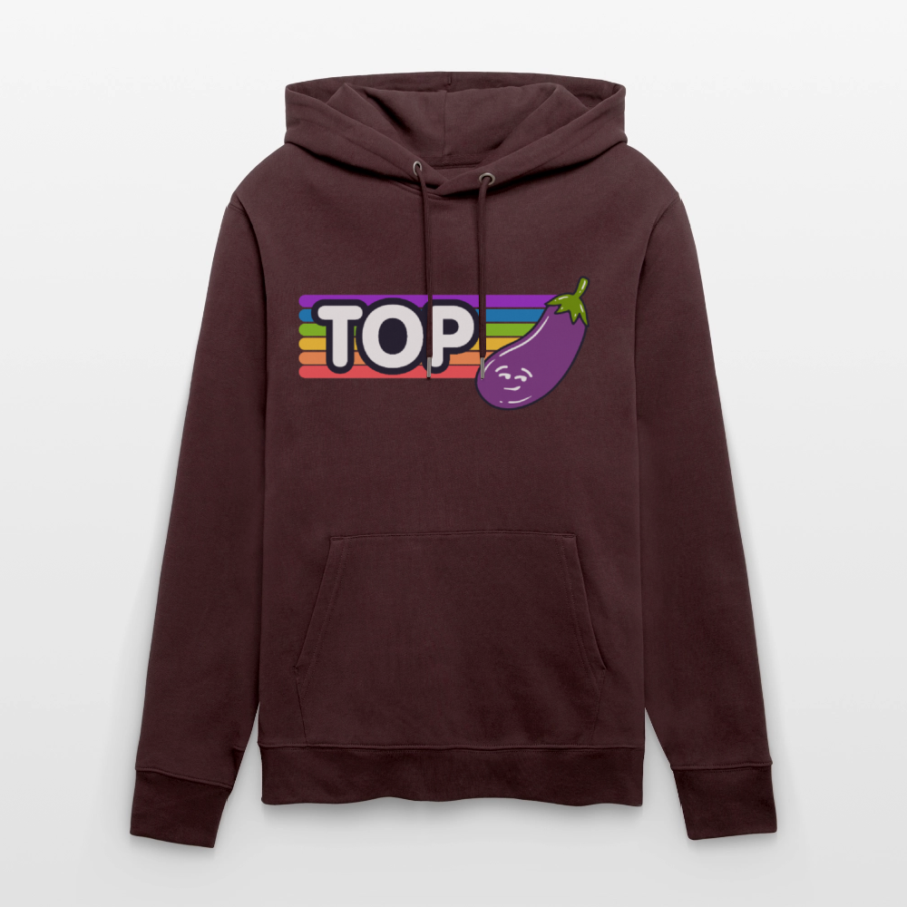 Top Gay | Pride Bio-Hoodie Unisex - Maroon