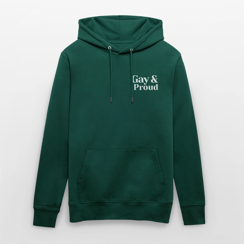 Gay & Proud | Pride Bio-Hoodie Unisex - Forest