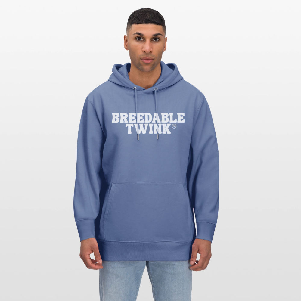 Breedable Twink™ | Kink Fetish Pride Bio-Hoodie Unisex - Blau