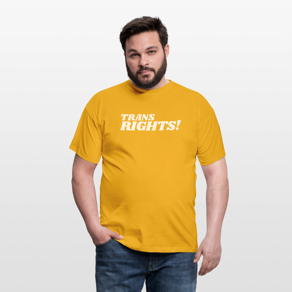 Trans Right! | Pride T-Shirt - Gelb
