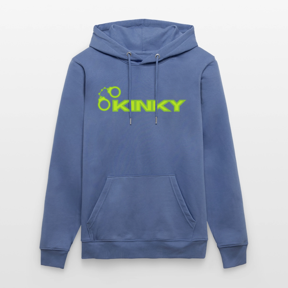 KINKY | Kink Fetish Pride Bio-Hoodie Unisex - Blau