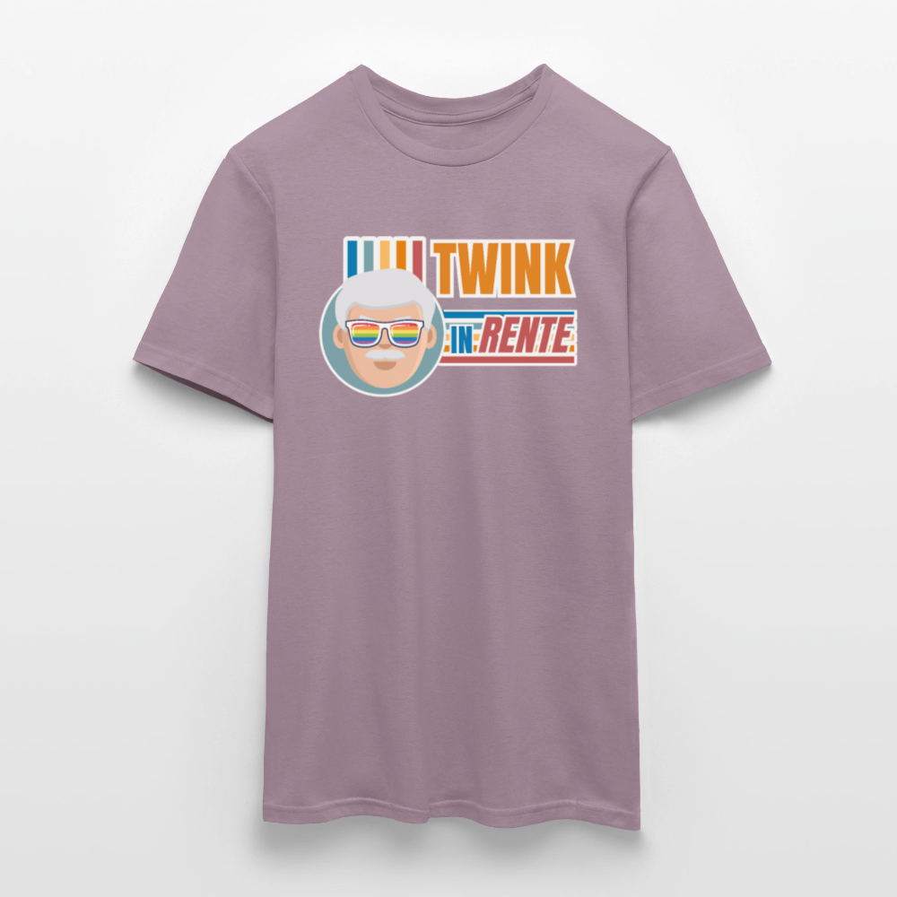 Twink in Rente! | Pride T-Shirt - Lilagrau