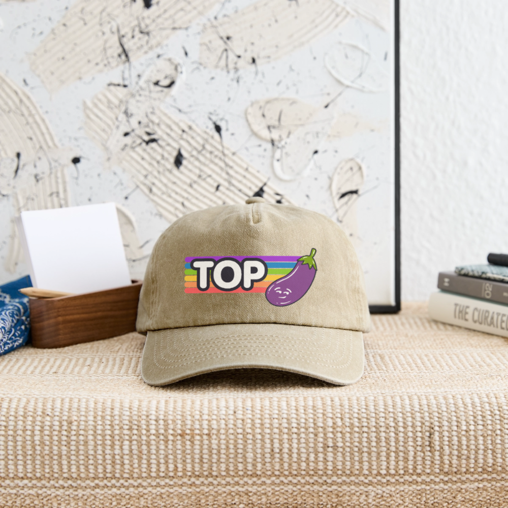 Top Gay | Pride Vintage Cap - Vintage Beige