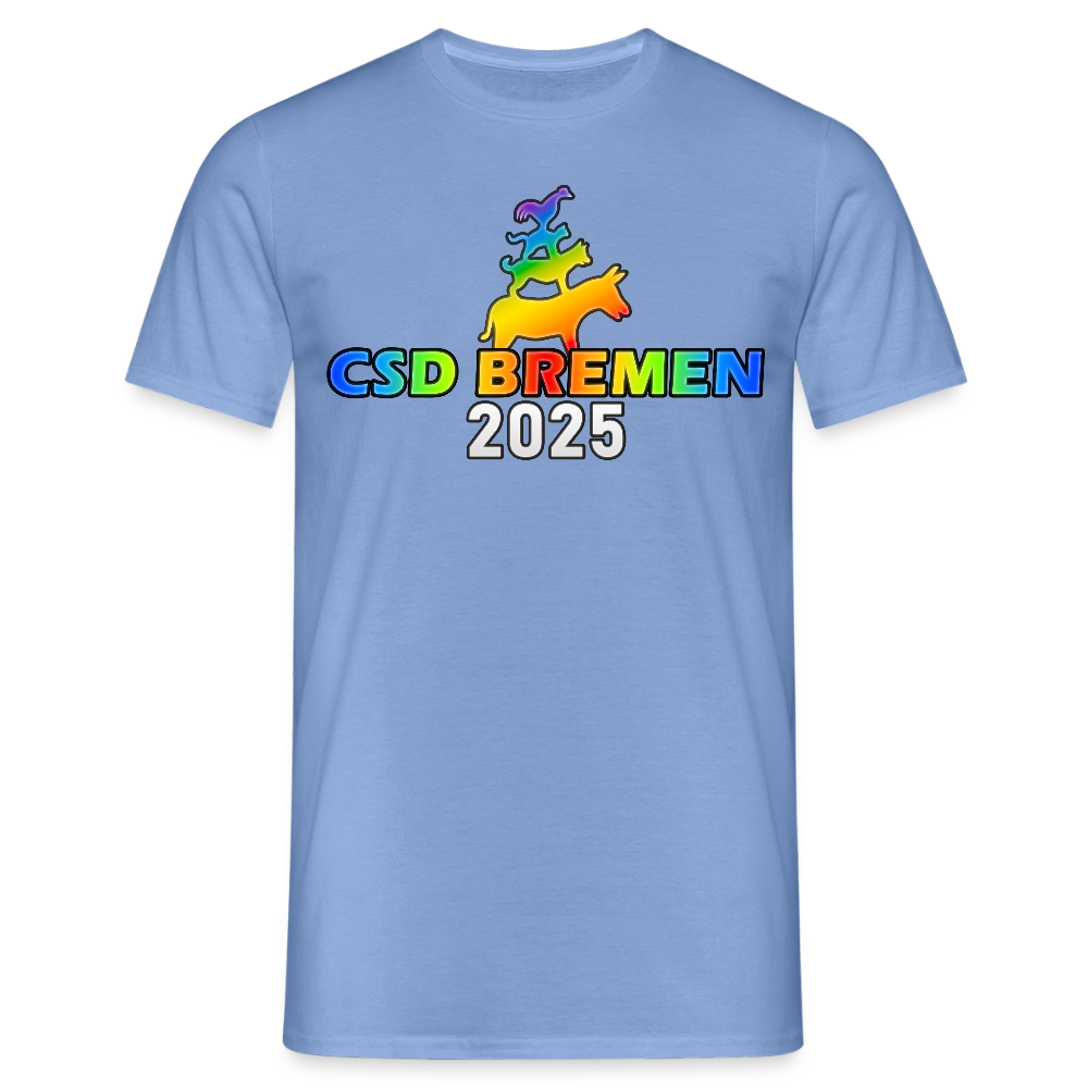 CSD Bremen 2025 Pride Premium T-Shirt - carolina blue