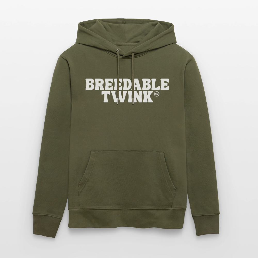 Breedable Twink™ | Kink Fetish Pride Bio-Hoodie Unisex - Khaki Grün