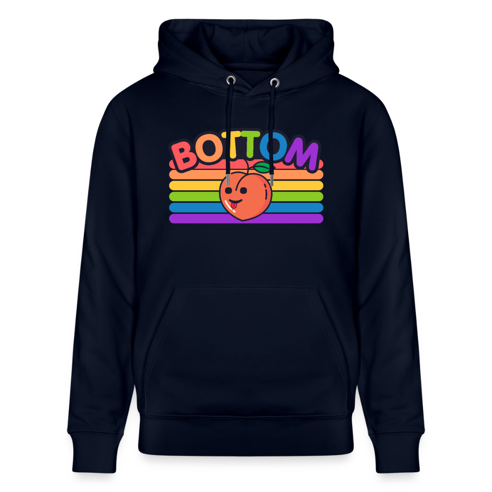 Bottom Gay | Pride Bio-Hoodie Unisex - Navy